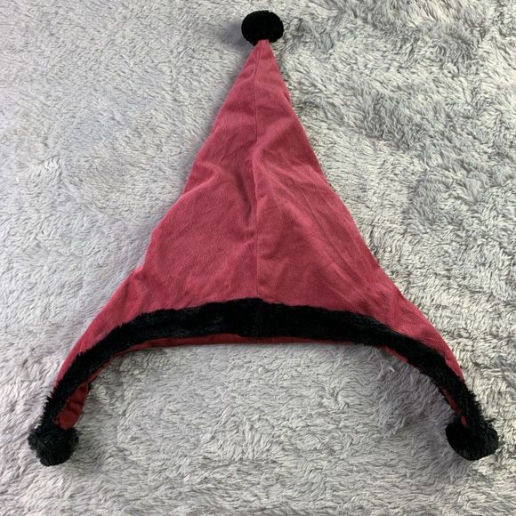 Arizona Cardinals Hat Ear Flaps Poms Winter Red Black Forever Collectibles NFL - Picture 5 of 10